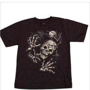 Boys Glow in the Dark Skeleton T-shirt